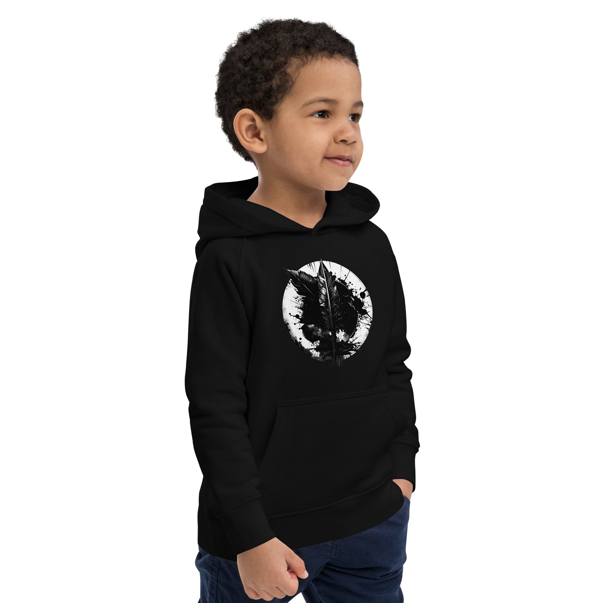 The Ink Quill Kid’s Hoodie product image (2)