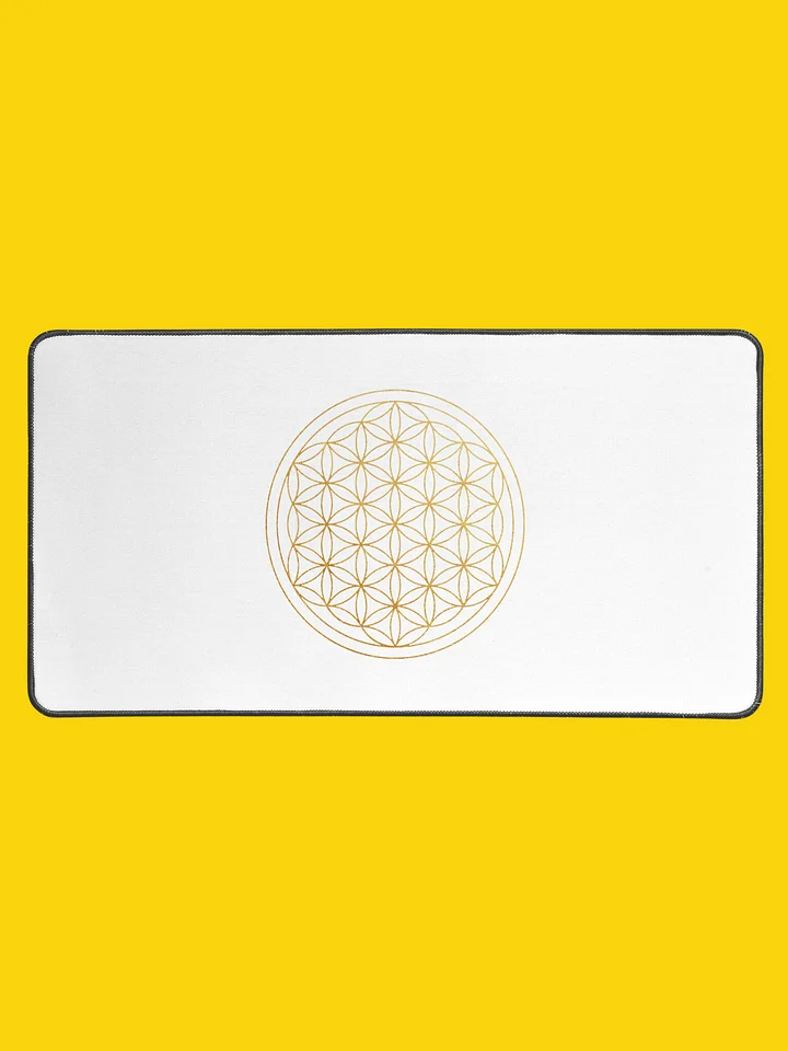 Desk Mat 15.5" x 31.5" | Flower of Life product image (1)