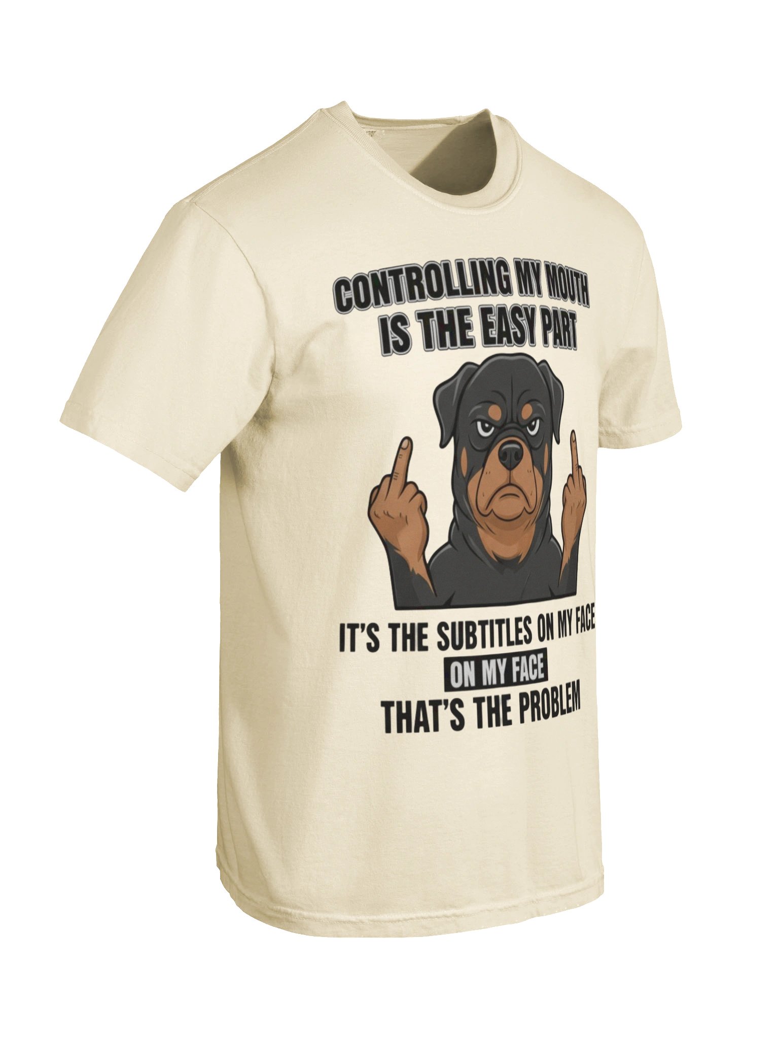 Expressive Rottweiler Tee product image (79)