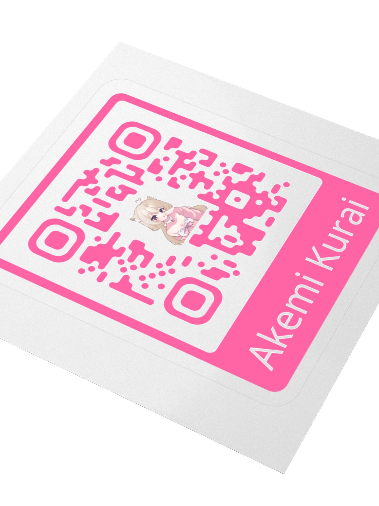 Akemi Kurai QR Code Sticker product image (9)