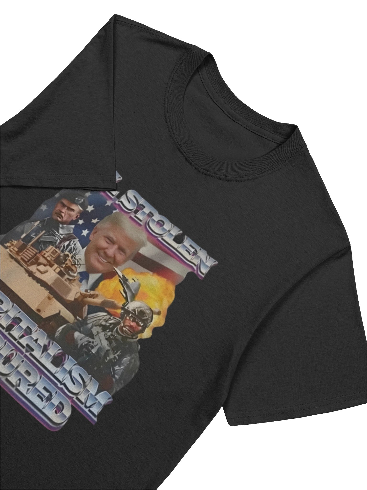 Trump Oil Stolen Capitalism Secured Shirt – Viral Political Statement product image (5)