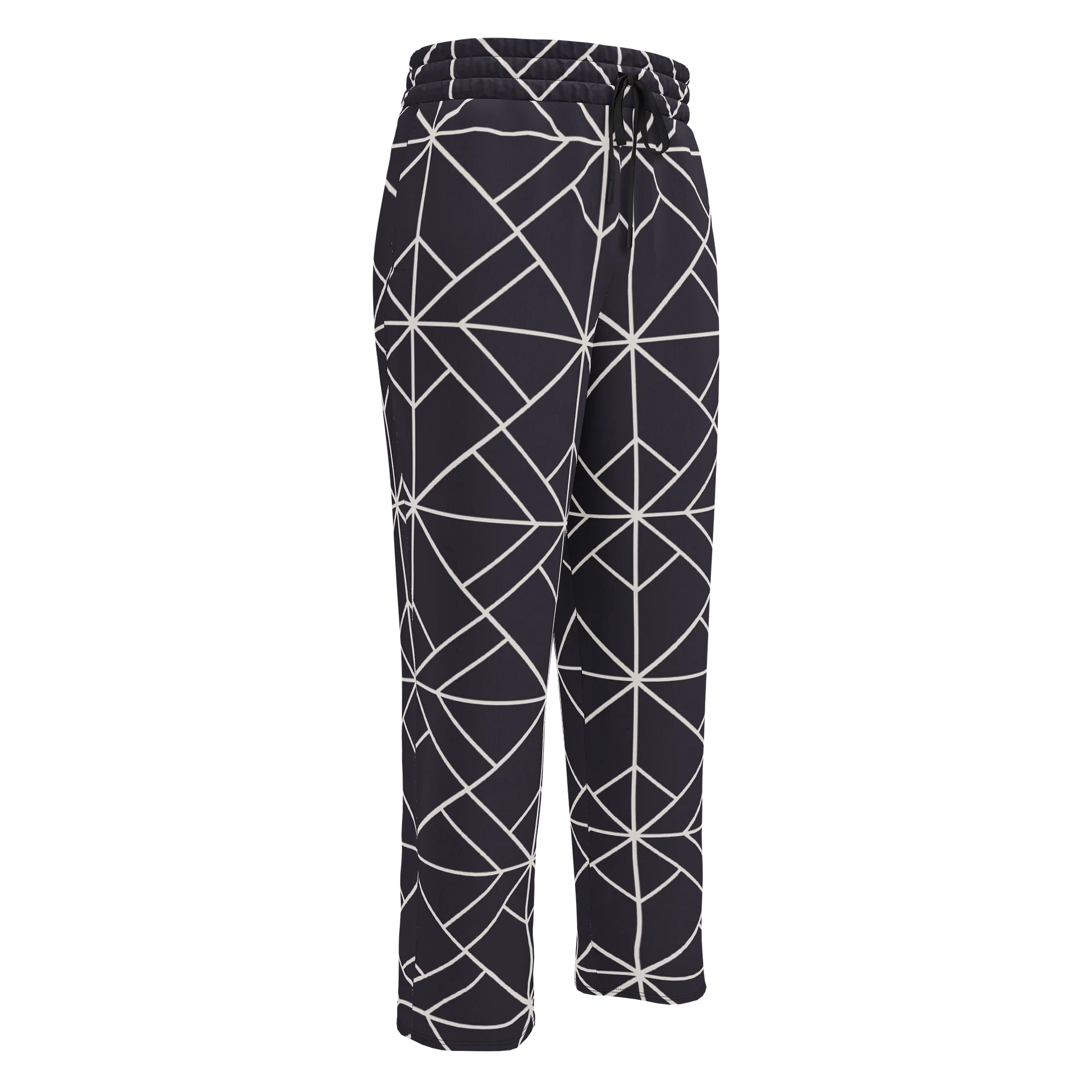 White Strike White Leg Joggers Unisex product image (1)