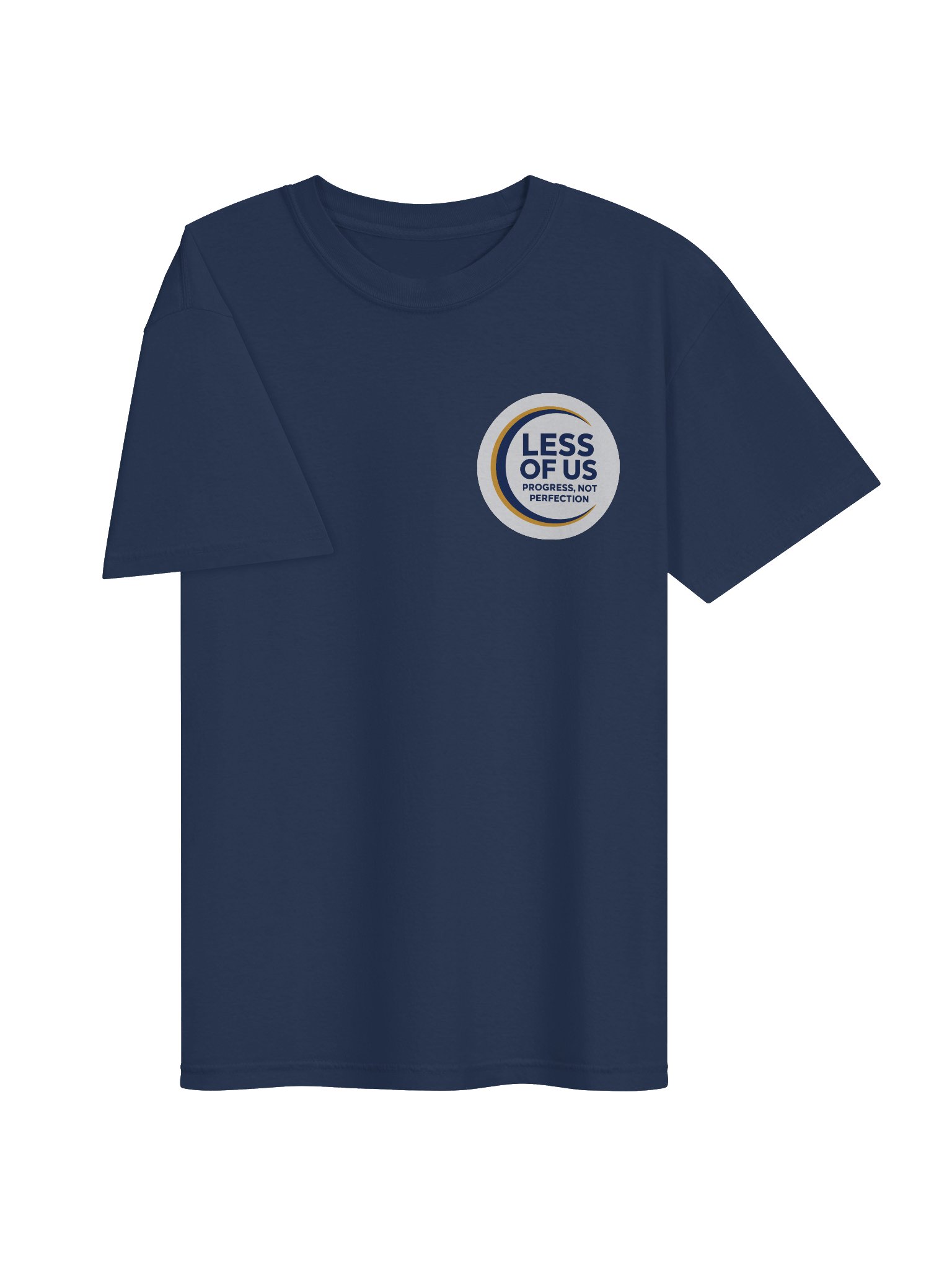 Progress, Not Perfection Badge Tee — Less of Us product image (3)
