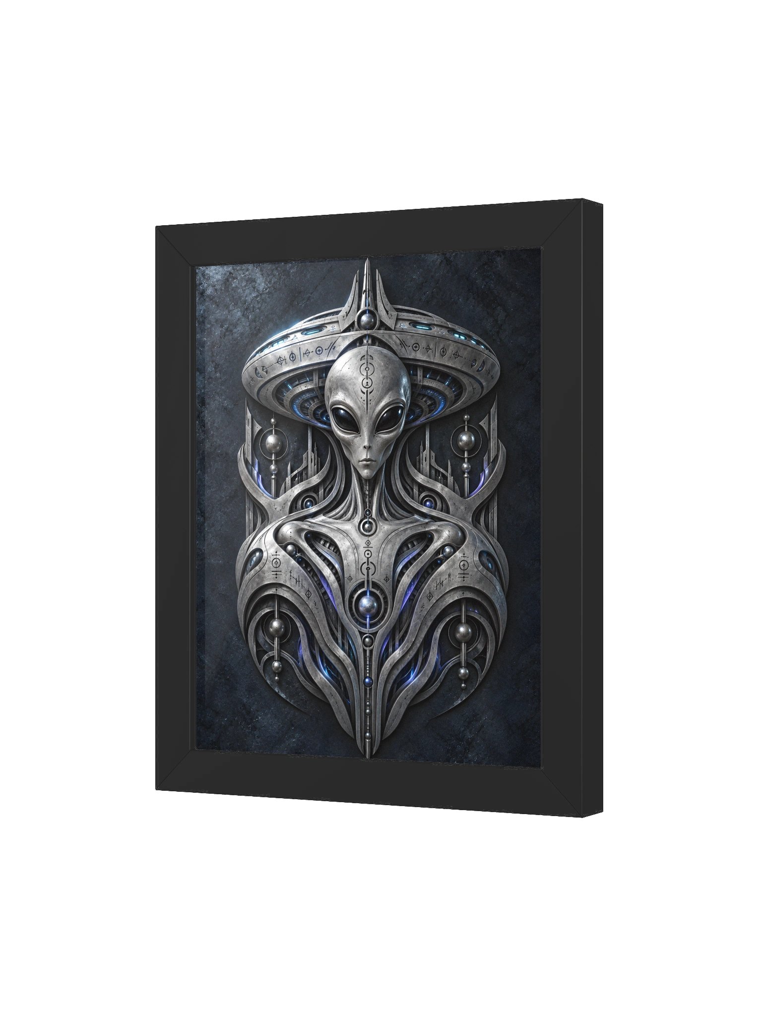 Alien Gray Biomechanical Secret Crest product image (15)