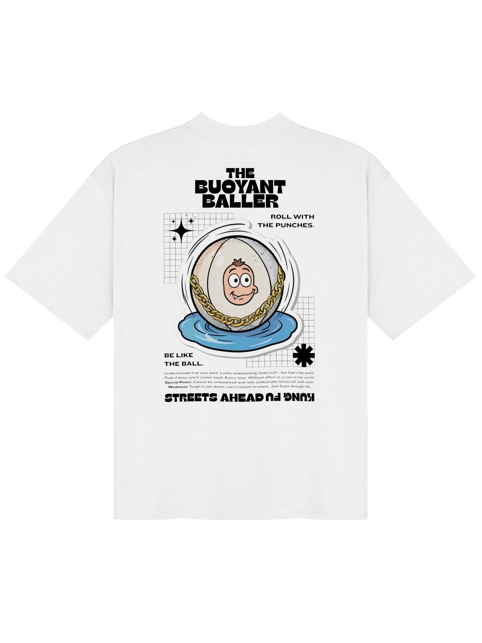 The Buoyant Baller - Short Sleeve Shirt - White product image (6)