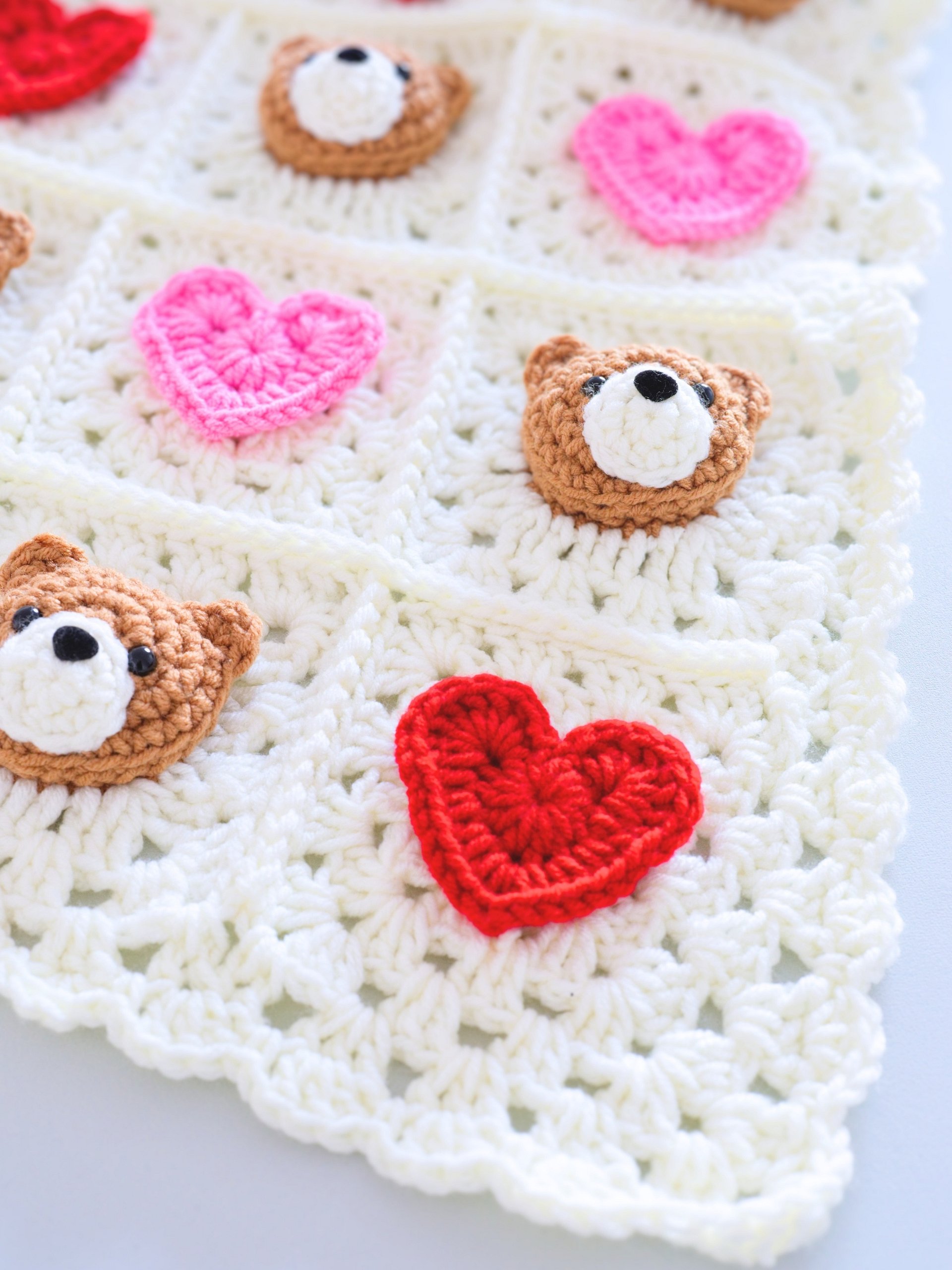 Teddy, With Love Blanket Crochet Pattern product image (5)