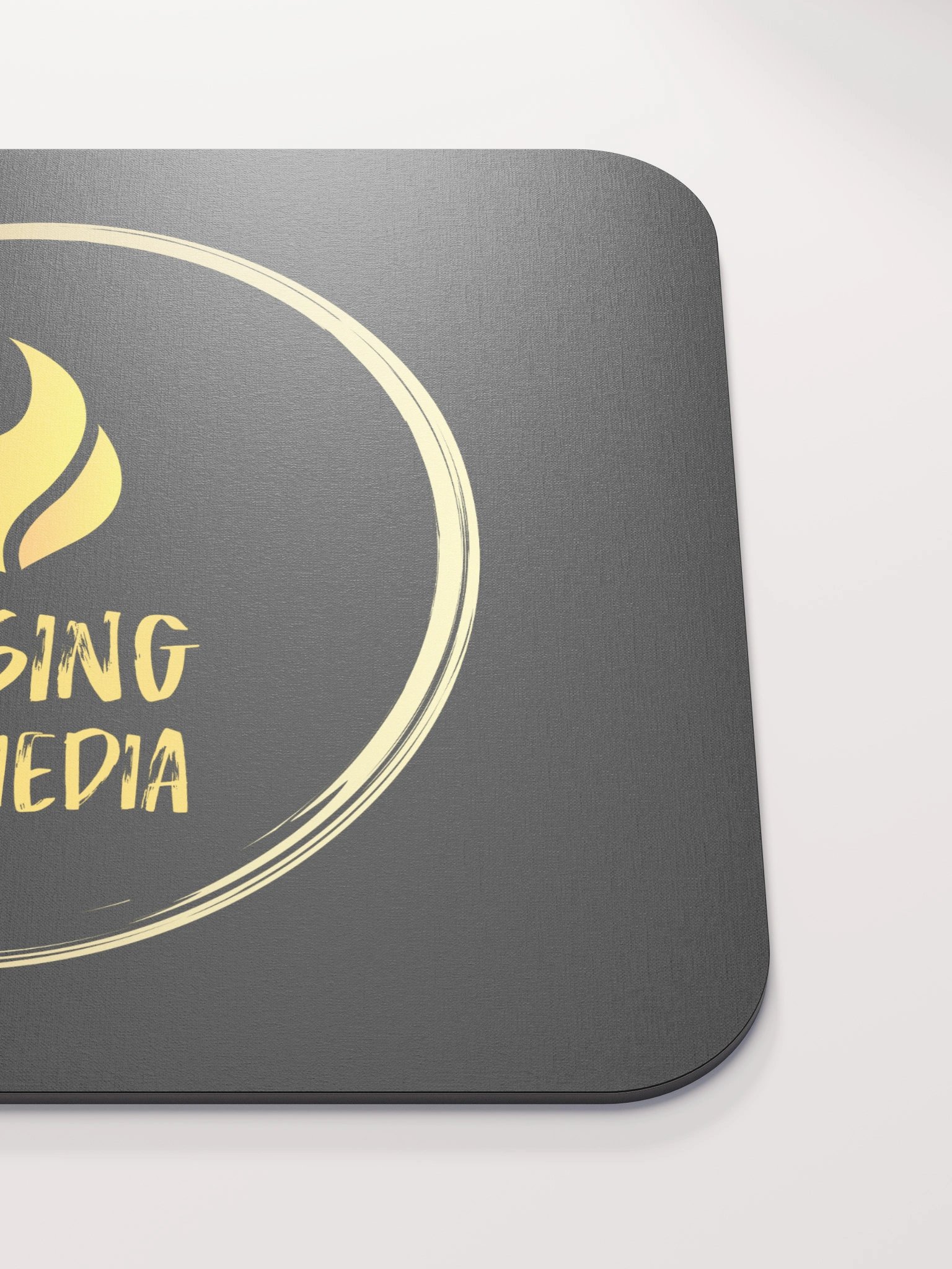 Chasing Fire GOLD FLAME Logo Mouse Pad product image (5)