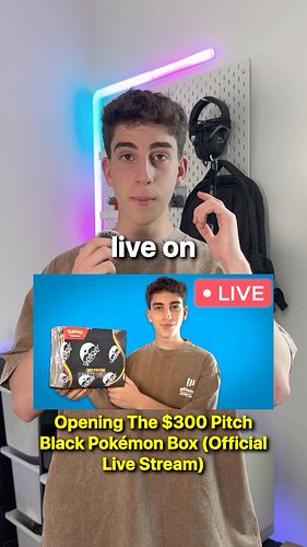 I’m Opening A $300 Pokemon Booster Box LIVE! #reels #pokemon #cards #tcg #live