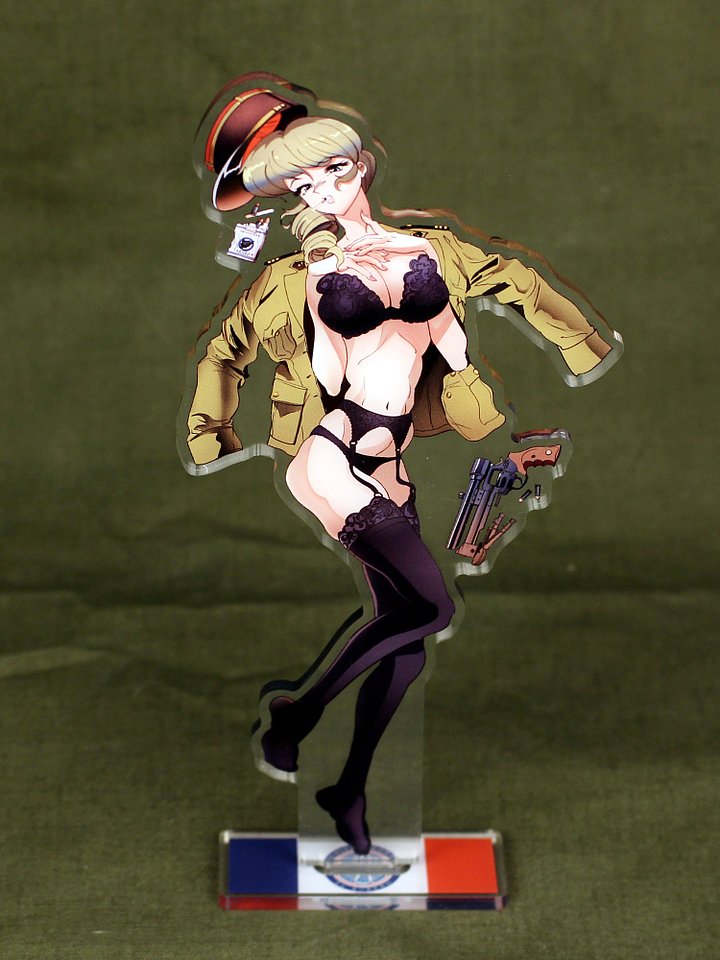 Yvette de Castelnau - "Lingerie" 8.5" Tall-Size Standee product image (1)