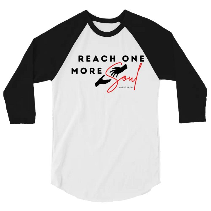 Reach One More Soul Raglan Tee product image (1)