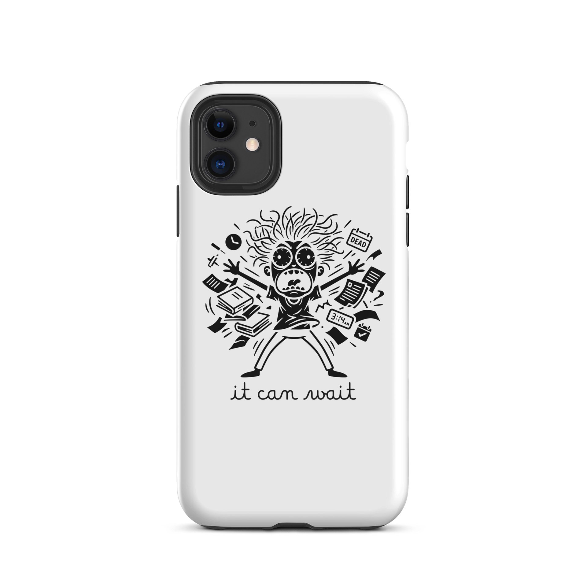 Sleep Anxiety Phone Case, Overthinking Relief iPhone Cover, Night Routine Calm Aesthetic Case for Stress product image (55)