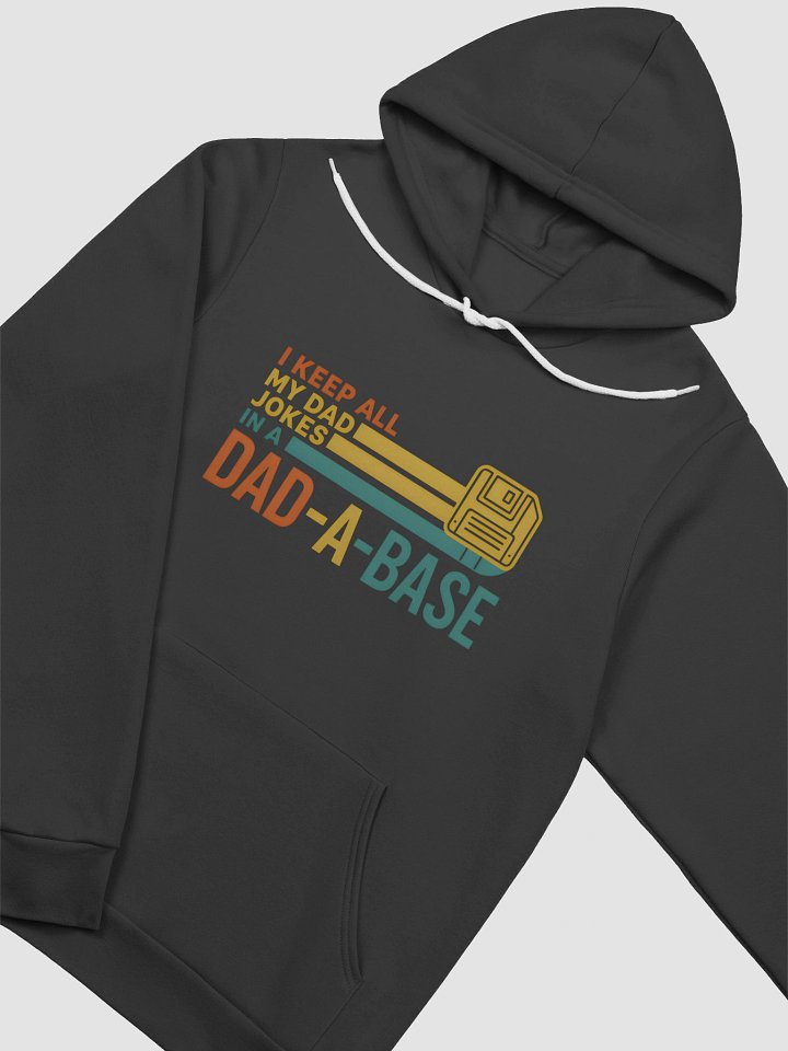 Dad-A-Base Hoodie | Funny Programmer Dad Hoodie | Retro Tech-Inspired Father’s Day Gift product image (2)