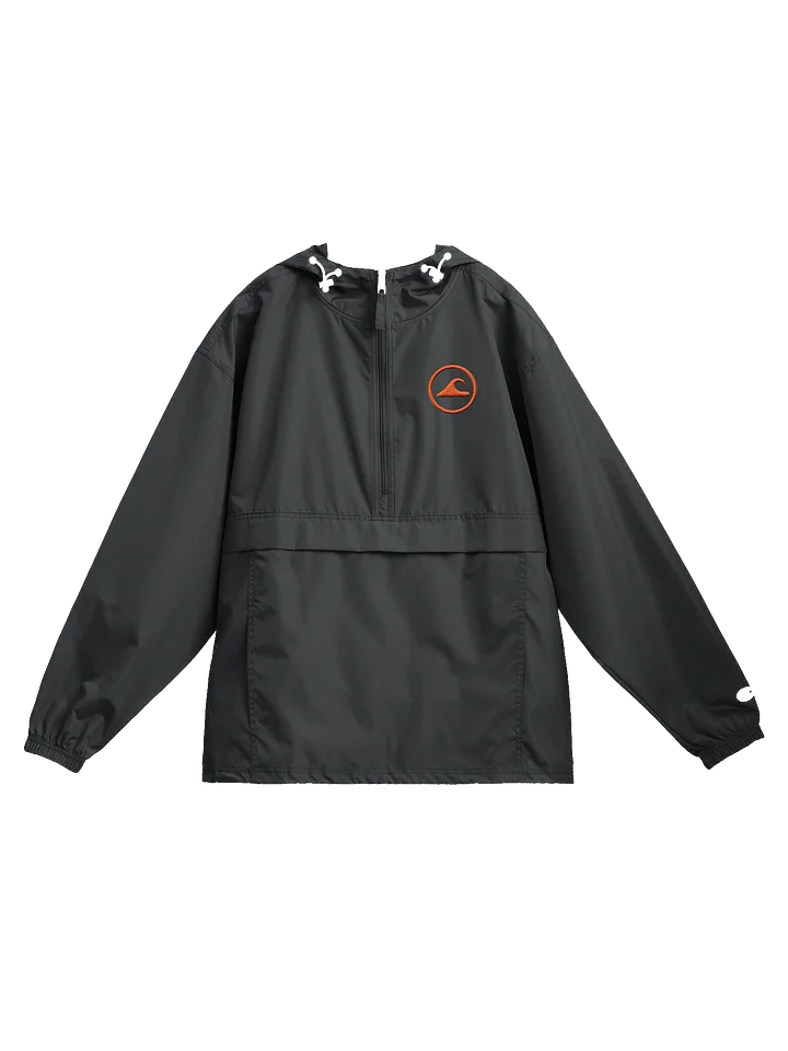 Embroidered Wave Rider Champion Packable Jacket (Citrus) product image (1)