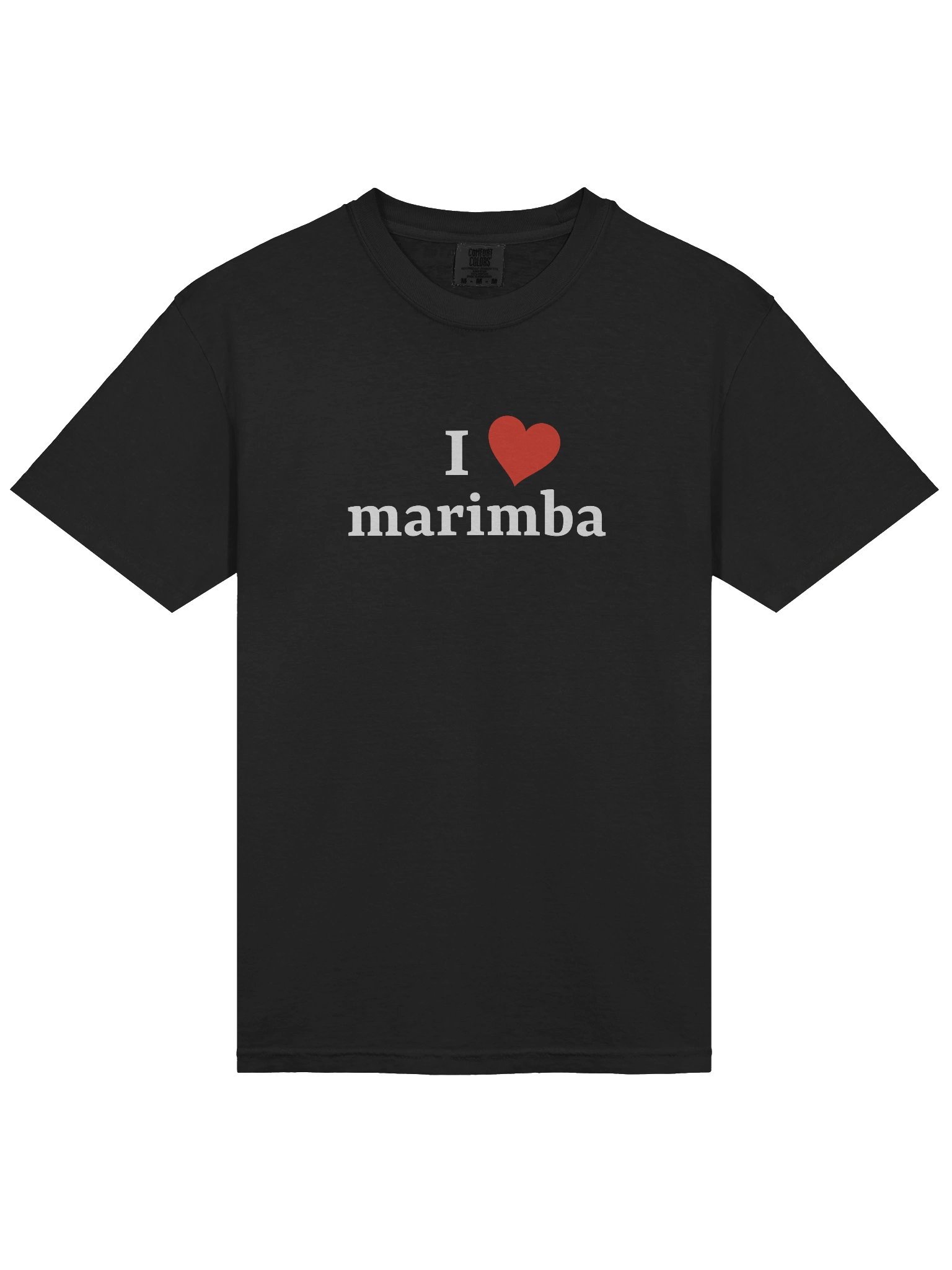 I <3 marimba | short sleeve comfort colors t-shirt product image (17)