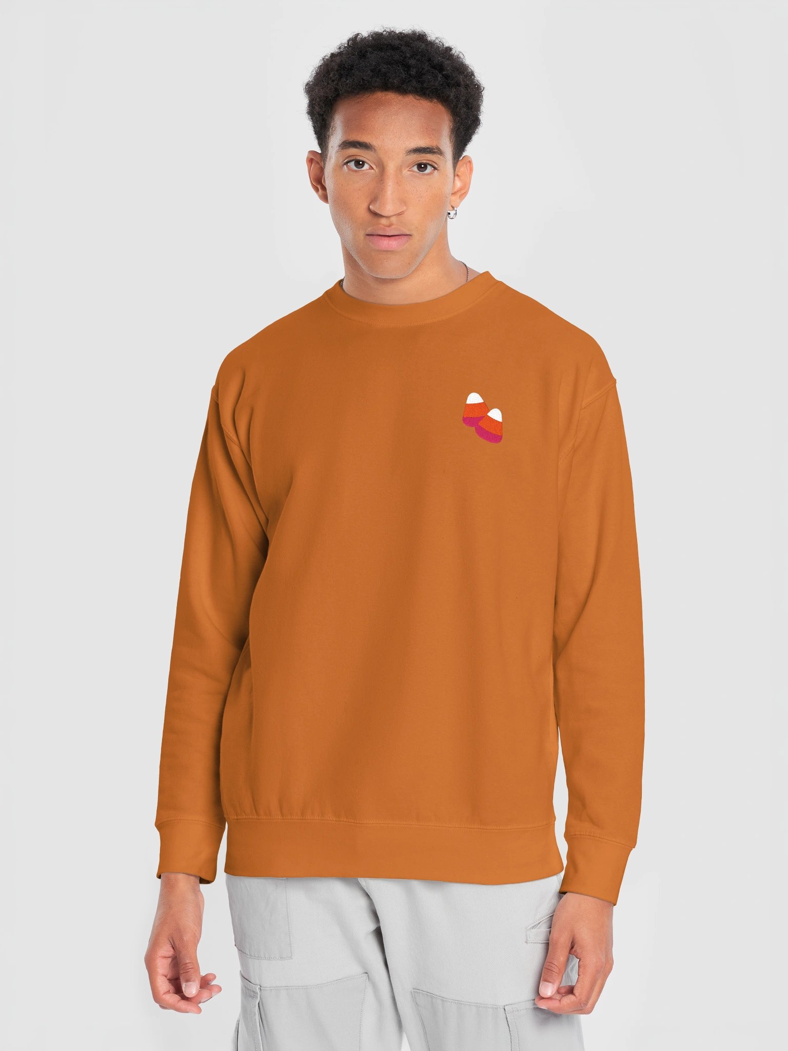 🆕 Candy Corn Embroidered Sweatshirt product image (3)