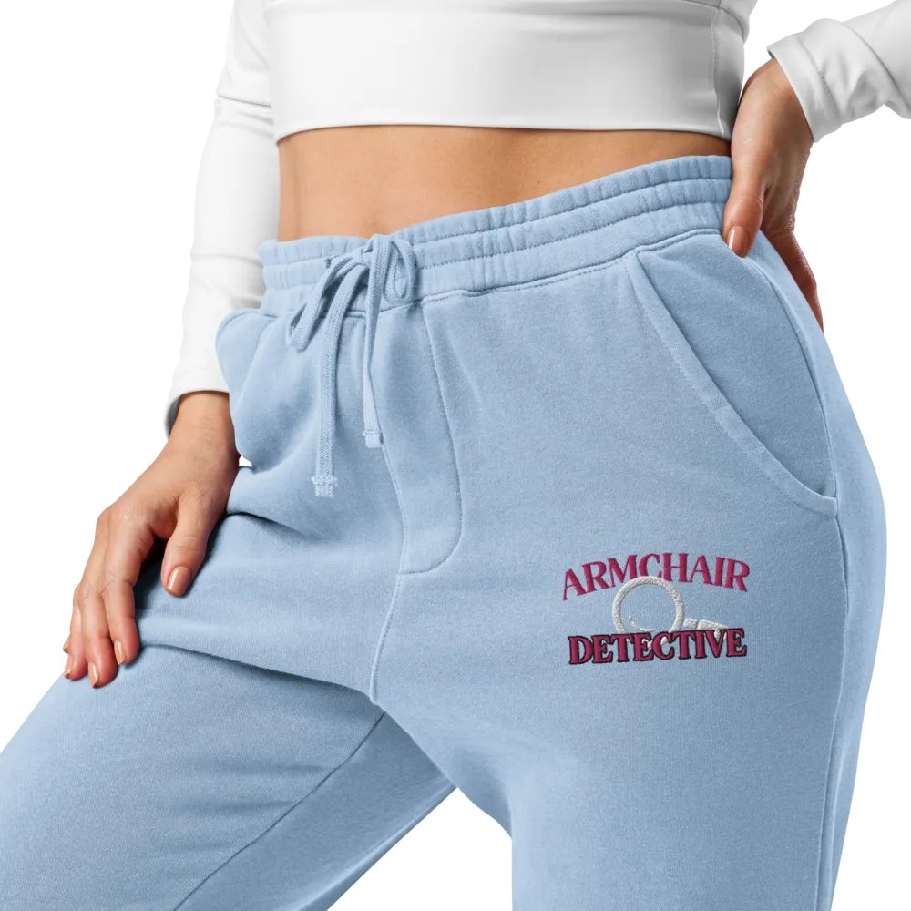 Armchair Detective Sweatpants - Blue product image (3)