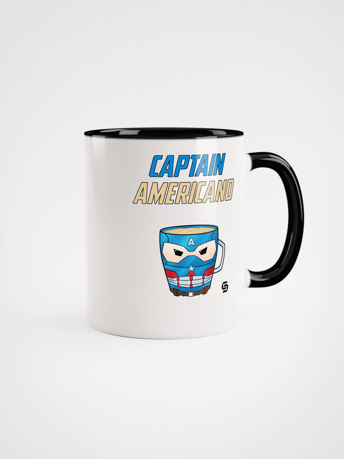 Captain Americano - Cap. America Mug | ItsGuestGaming