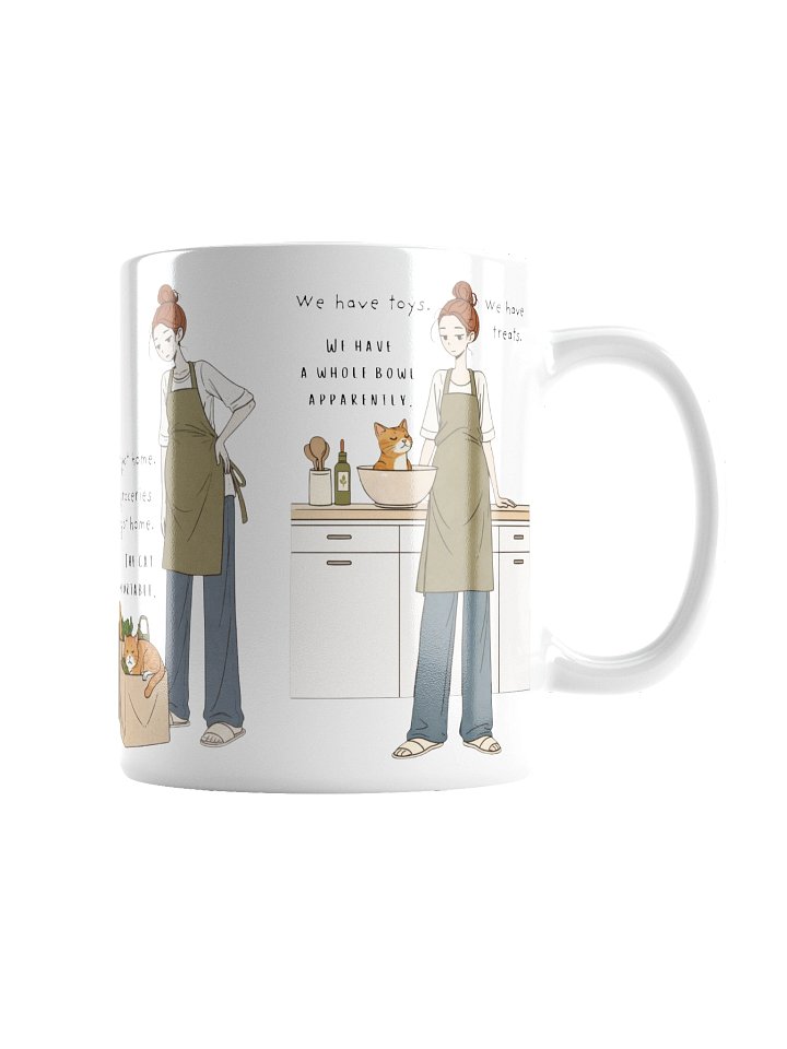 Pregnant Cat Mom Kitchen Chaos Mug product image (2)