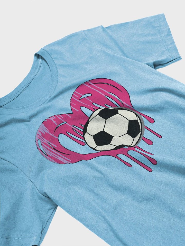 Heart Soccer Melting Love T-Shirt product image (2)
