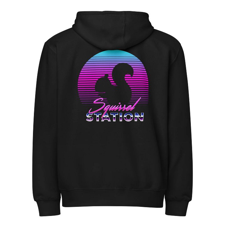 Squirrel Station Zip Up Hoodie product image (1)