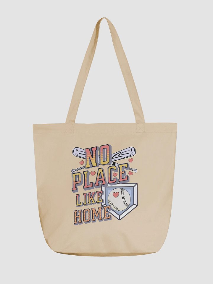 No Place Like Home Baseball Playful Love Tote Bag product image (5)