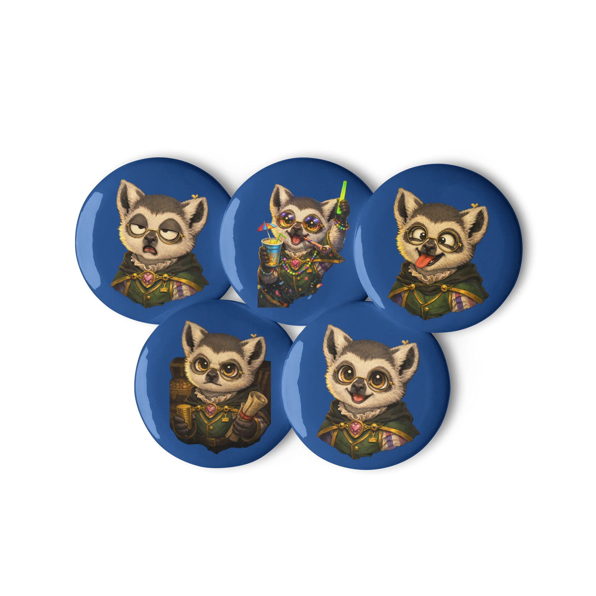 Kingdom Treasurer Pin Buttons product image (2)
