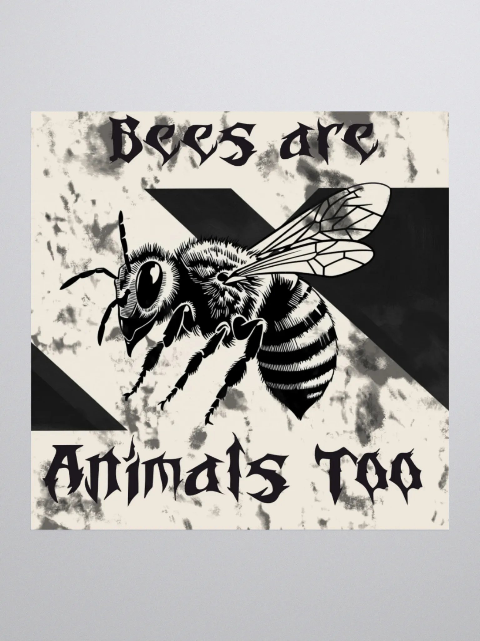 Bees Are Animals Too Sticker product image (2)