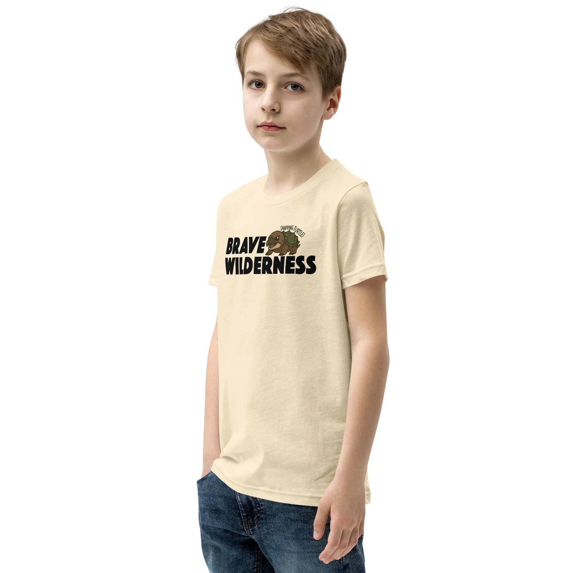 Brave Buddies Snapping Turtle Youth Tee product image (4)