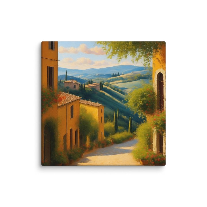 Mediterranean Serenity – Hillside Townscape product image (1)