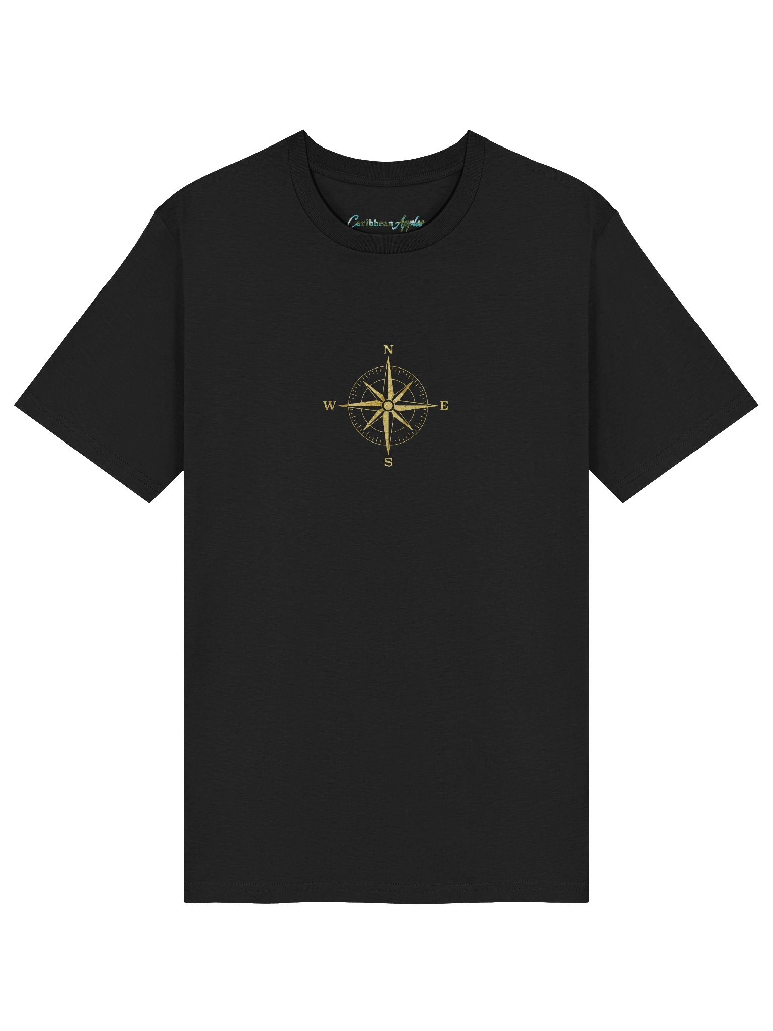 Compass - Gold Minimalist | Organic Cotton T-Shirt | 10 Colors product image (3)