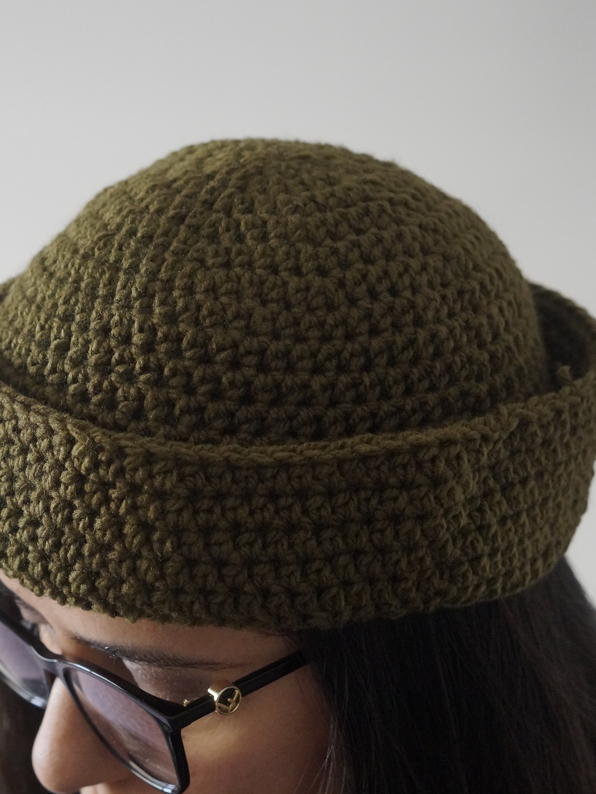 Half double crochet sailor hat Crochet pattern product image (4)