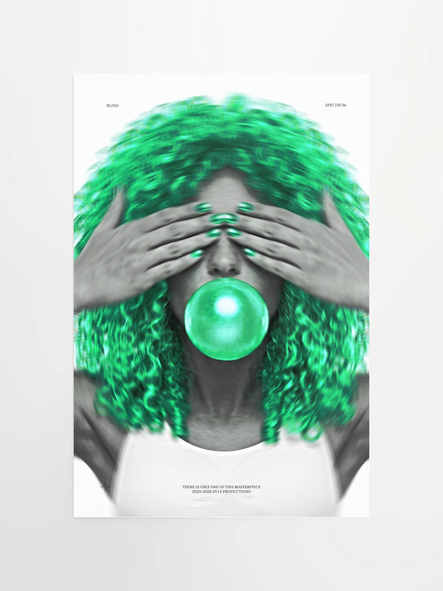 BLIND SPECTRUM - ELECTRIC GREEN PRINT product image (4)