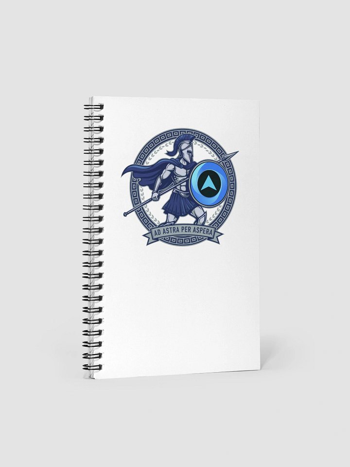 Onward Ops Blue Warrior Spiral Notebook product image (1)