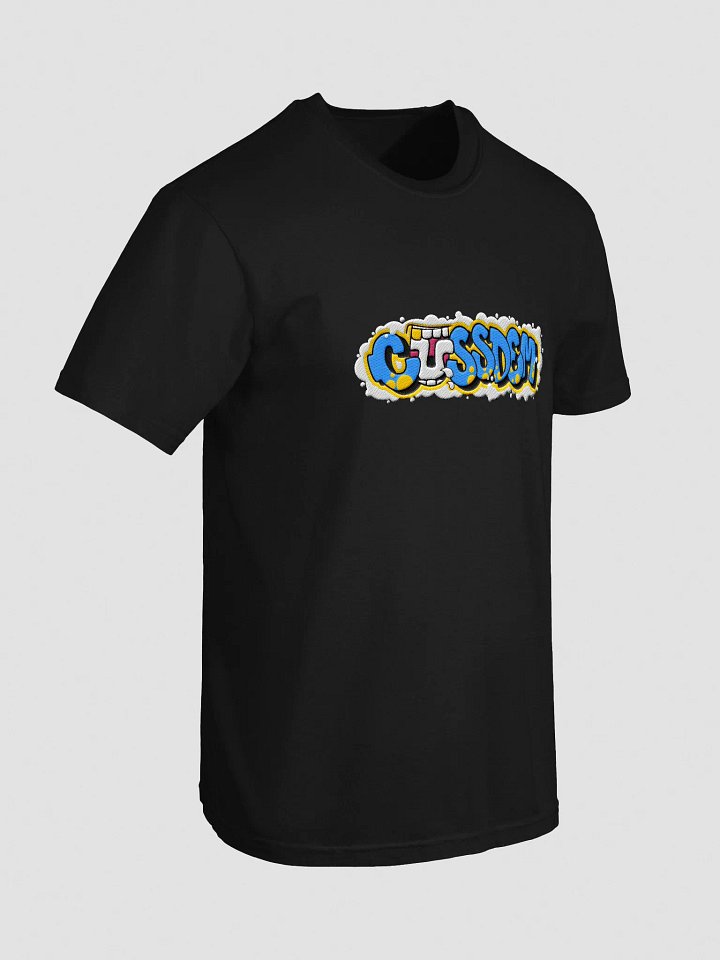 CUSSDEM Graffiti BLU Tee product image (2)
