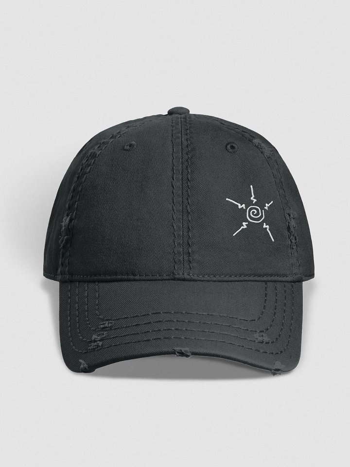 Adams Artistry Distressed Hat with Swirl Signature product image (2)