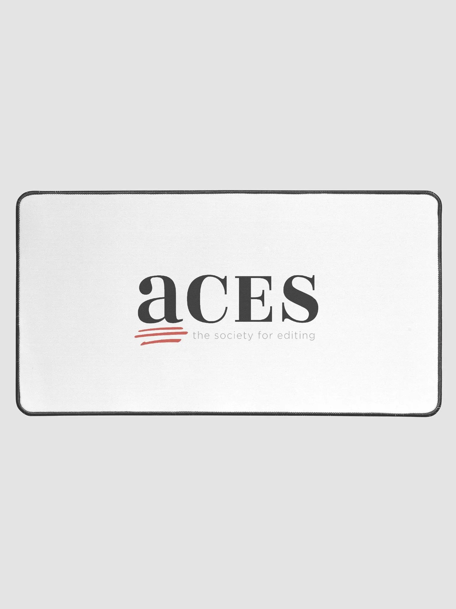 ACES logo desk mat product image (1)