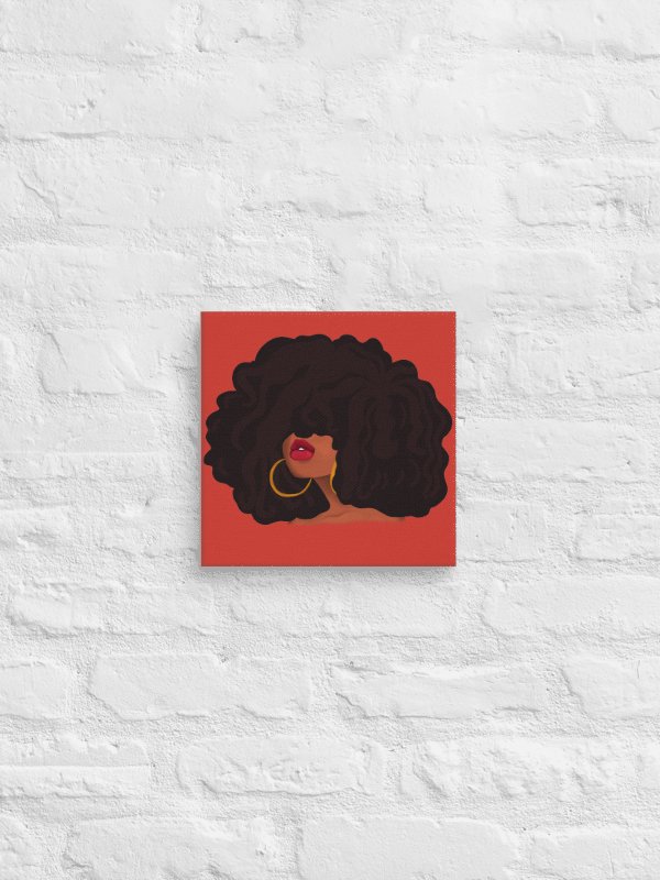 Afro Angel Wall Art product image (2)