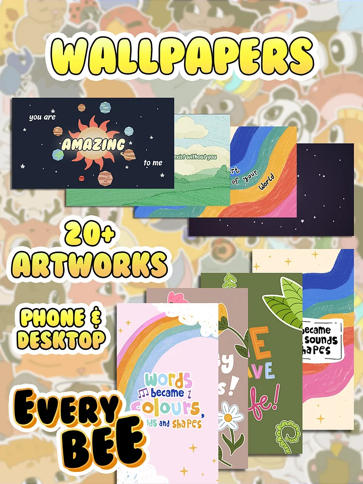 Every Bee Wallpaper Pack product image (1)