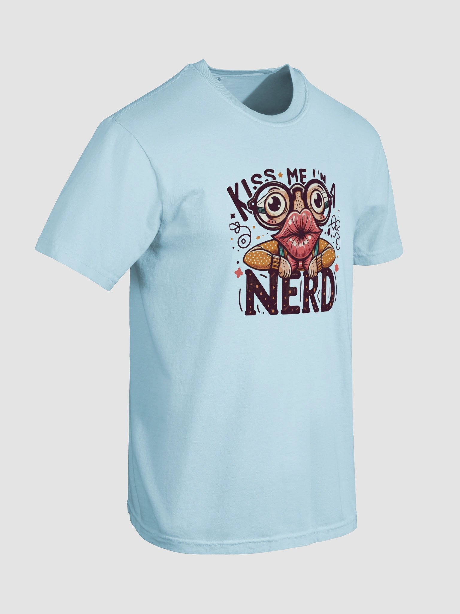 Kiss Me I’m a Nerd Graphic T-Shirt product image (8)