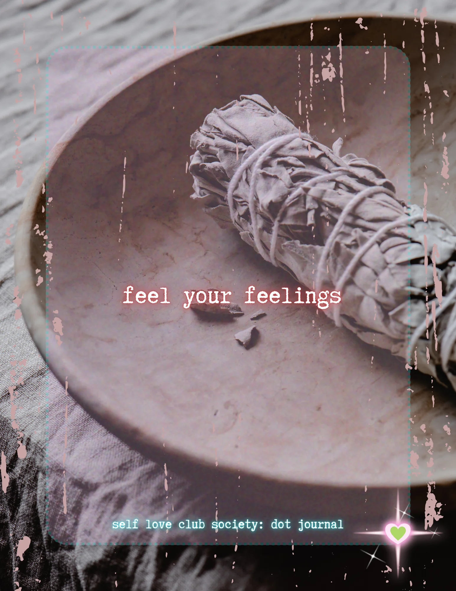 Self Love Club Society Healing Dot Journal – 120 Blank & Dot Grid Pages for Sacred Self-Care and Reflection product image (1)