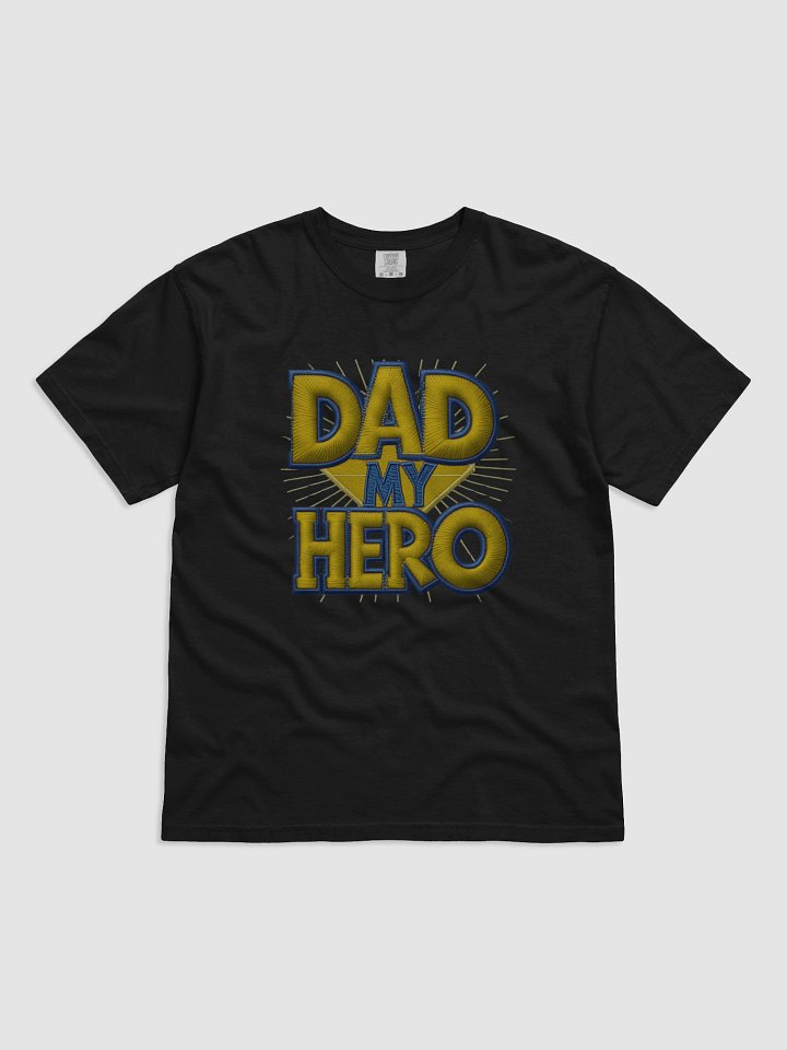 Dad My Hero Embroidered T-Shirt product image (2)