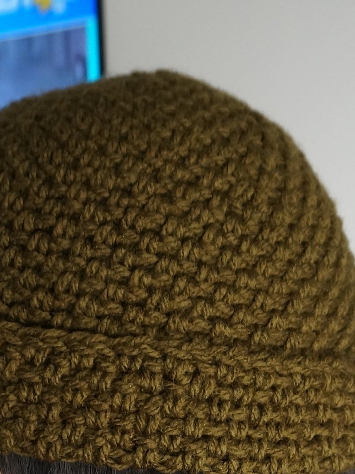 Moss stitch fisherman beanie product image (1)