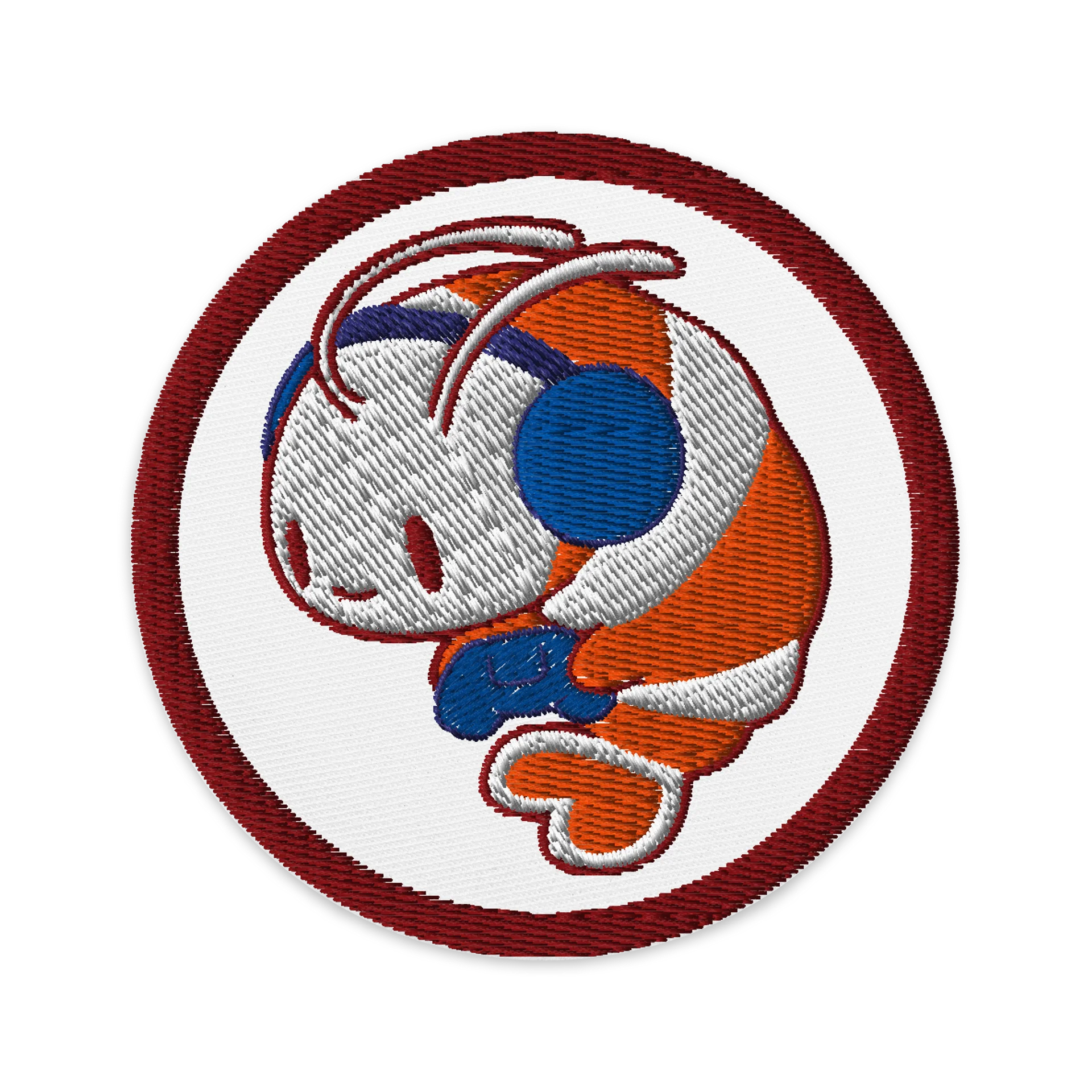 Shrimpy Gamer Embroidered Patch product image (1)
