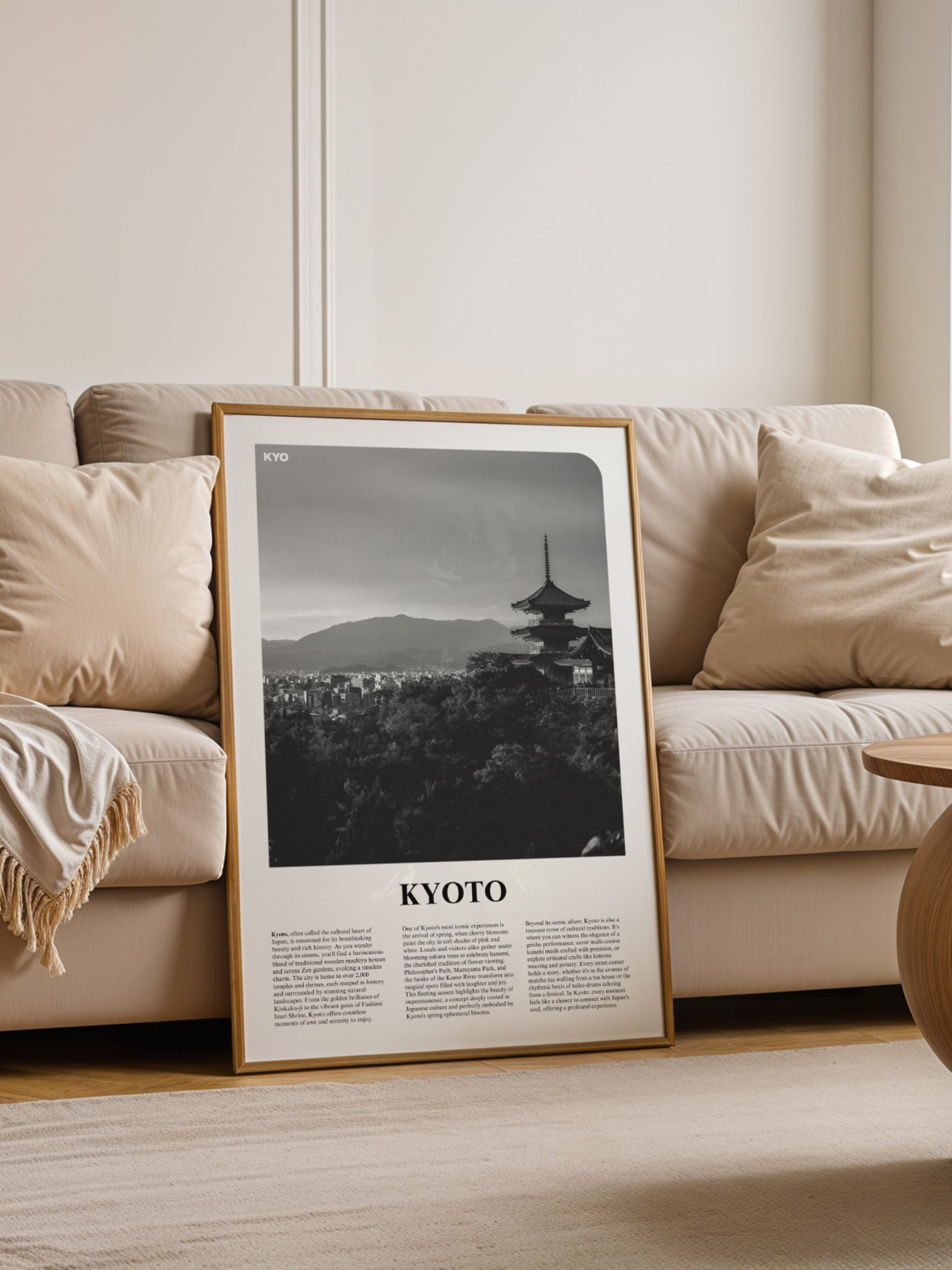 Kyoto 01 Newspaper Poster product image (4)