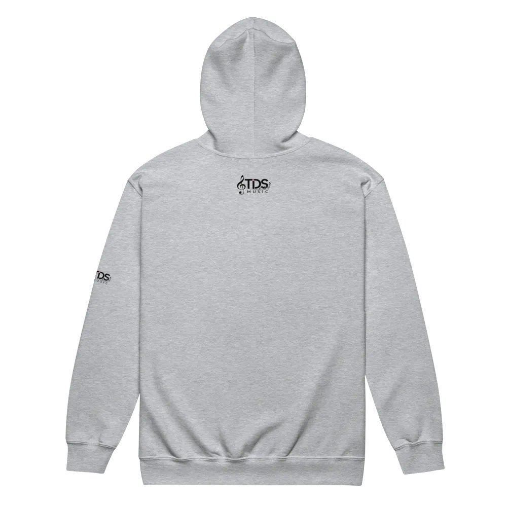 TDS Music Unisex Heavy Blend Zip Hoodie - Music Note Design product image (4)