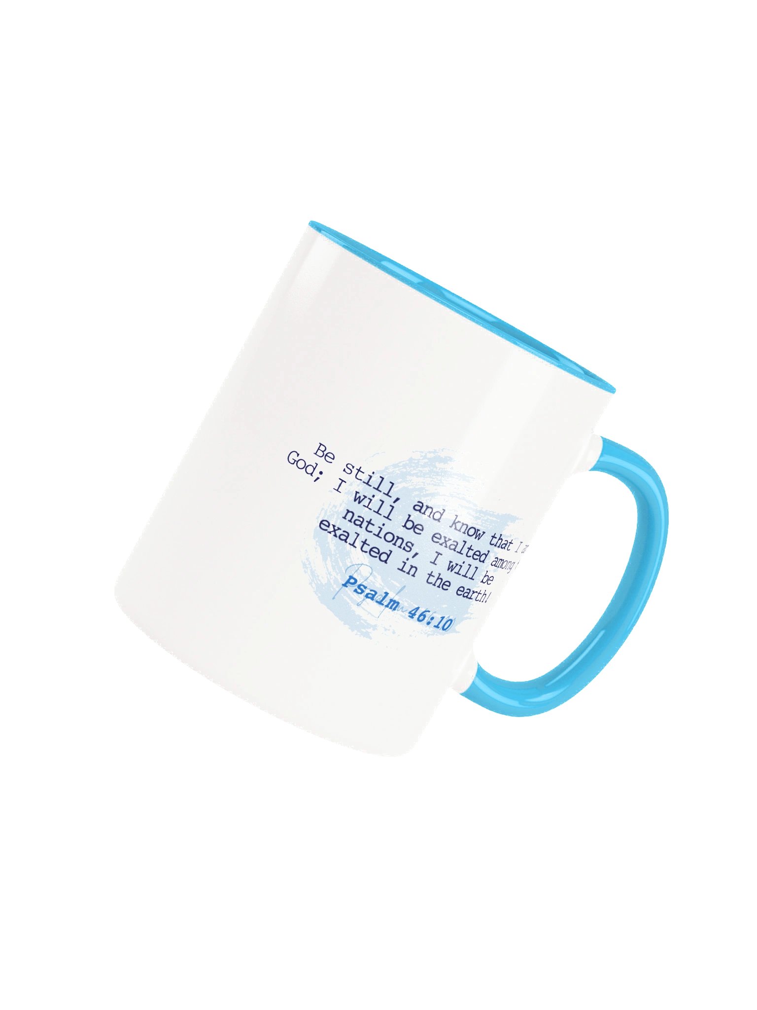Be Still - White/Blue Mug product image (4)