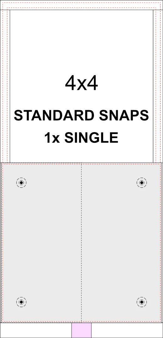 Custom Snapgrid Cover Panel 4 x 4 Snap product image (1)