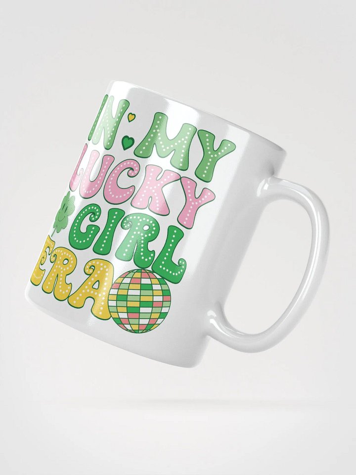 Lucky Girl Era White Glossy Mug product image (4)