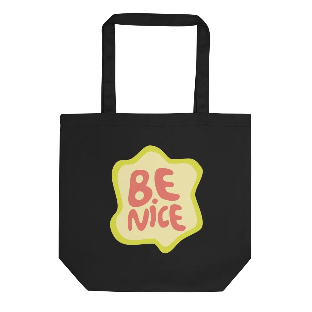 BE NICE Eco-Friendly Tote Bag product image (1)