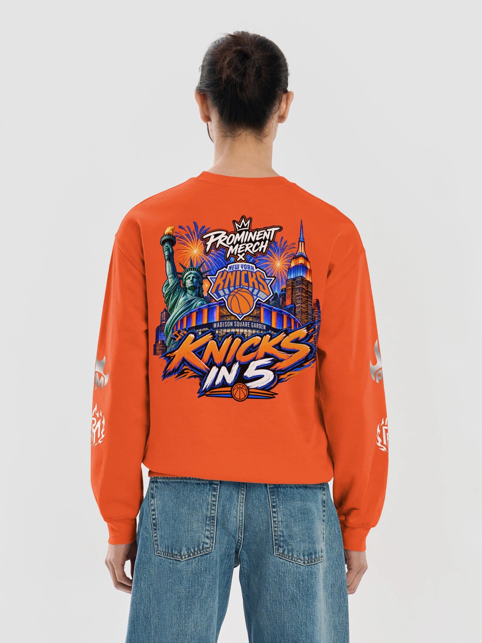 Unisex Prominent Merch /NY Knicks Basketball Champion Crewneck(Limited Edition) product image (6)